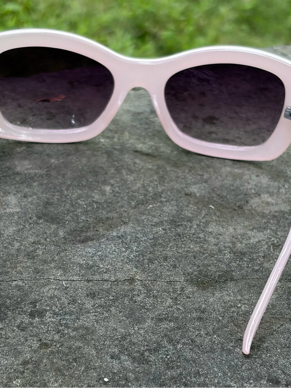 Light Pink Streetwear Cat-Eyes